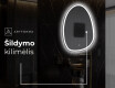 Dekoratyvinis veidrodis su LED apšvietimu SF222 #9
