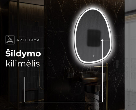 Dekoratyvinis veidrodis su LED apšvietimu SF222 #9