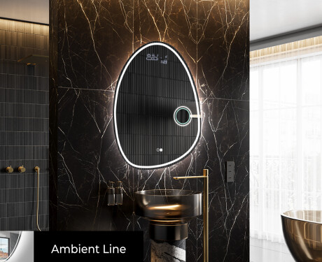 Dekoratyvinis veidrodis su LED apšvietimu SF223