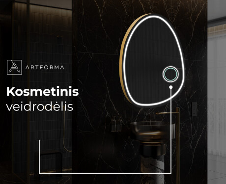 Dekoratyvinis veidrodis su LED apšvietimu SF223 #6