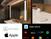 SMART Veidrodis su apšvietimu LED L02 Apple #2