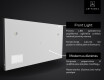 SMART Veidrodis su apšvietimu LED L02 Apple #5