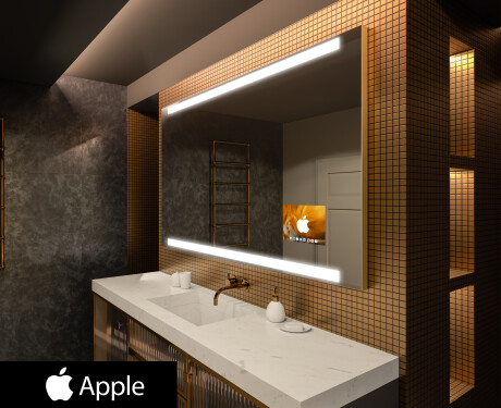 SMART Veidrodis su apšvietimu LED L47 Apple