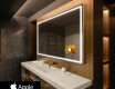 SMART Apšviestas vonios veidrodis LED L49 Apple #1