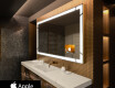 SMART Apšviestas vonios veidrodis LED L126 Apple #1