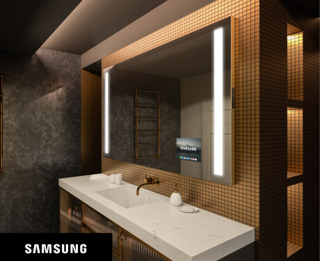 SMART Veidrodis su apšvietimu LED L02 Samsung