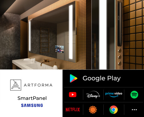 SMART Veidrodis su apšvietimu LED L02 Samsung #2