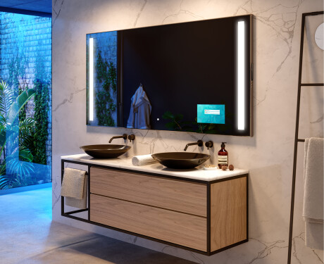 SMART Veidrodis su apšvietimu LED L02 Samsung #6
