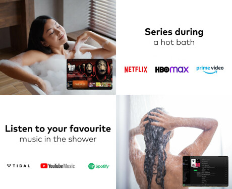 SMART Apšviestas vonios veidrodis LED L09 Samsung #5