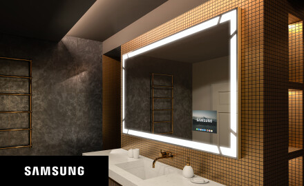 SMART Veidrodis su apšvietimu LED L126 Samsung