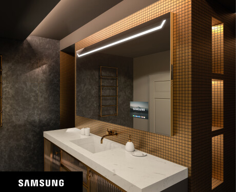 SMART Apšviestas vonios veidrodis LED L128 Samsung #1