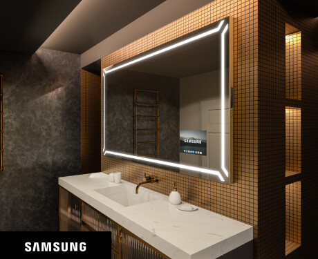 SMART Veidrodis su apšvietimu LED L129 Samsung #1