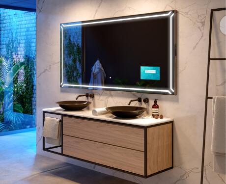SMART Veidrodis su apšvietimu LED L129 Samsung #6