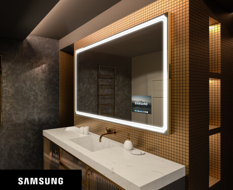 SMART Apšviestas vonios veidrodis LED L136 Samsung
