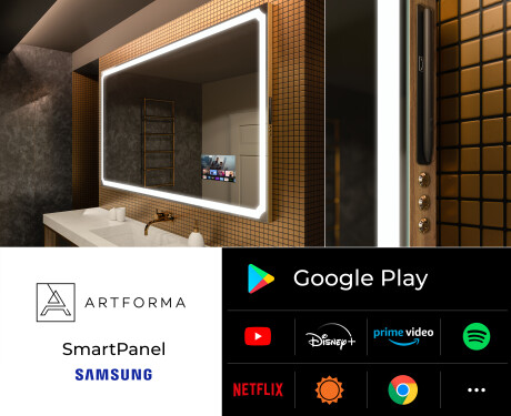 SMART Veidrodis su apšvietimu LED L138 Samsung #2