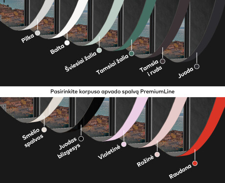 SMART Nereguliarus veidrodis su apšvietimu LED N222 Google #6