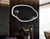 SMART Nereguliarus veidrodis su apšvietimu LED O222 Google