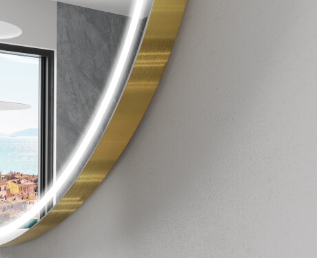 SMART Nereguliarus veidrodis su apšvietimu LED O223 Google #5