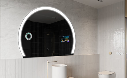 SMART Nereguliarus veidrodis su apšvietimu LED W222 Google