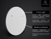 SMART Apvalus veidrodis su apšvietimu LED L33 Samsung #2