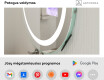 SMART Apvalus veidrodis su apšvietimu LED L33 Samsung #3