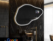 SMART Nereguliarus veidrodis su apšvietimu LED P223 Google