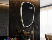 SMART Nereguliarus veidrodis su apšvietimu LED I223 Google