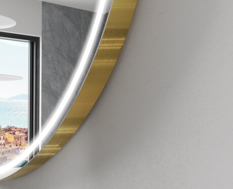 SMART Nereguliarus veidrodis su apšvietimu LED R223 Google #5