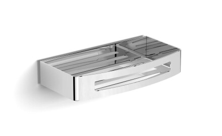 Krepšys 22x12x4 / „Lift & Clean™“ tvirtinimas / poliruotas plienas
