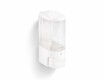 Skysto muilo dozatorius, 0,25 l / baltas blizgus ABS