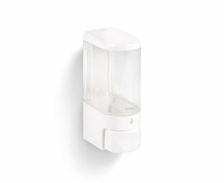 Skysto muilo dozatorius, 0,25 l / baltas blizgus ABS