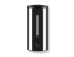 Automatinis bekontaktis skysto muilo / dezinfekcinio gelio dozatorius, 0,7 l / juodas, veidrodinis