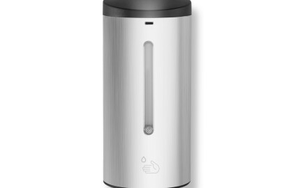Automatinis bekontaktis skysto muilo / dezinfekcinio gelio dozatorius, 0,7 l / satinas