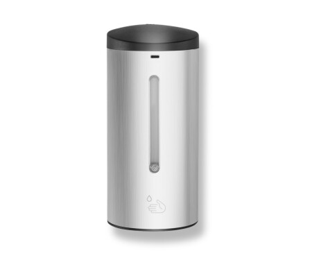 Automatinis bekontaktis skysto muilo / dezinfekcinio gelio dozatorius, 0,7 l / satinas