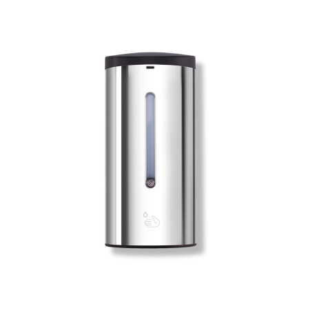 Automatinis bekontaktis skysto muilo / dezinfekcinio gelio dozatorius, 0,7 l / blizgus plienas #1