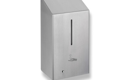 Automatinis bekontaktis skysto muilo dozatorius, 1,0 l, R1 serija / šlifuotas nerūdijantis plienas