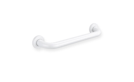 Pagalbinis turėklas žmonėms su negalia, Ø32, tiesus, STANDARD – 40 cm / matinis baltas