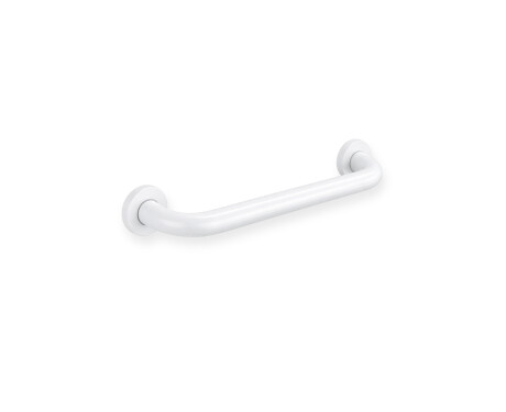 Pagalbinis turėklas žmonėms su negalia, Ø32, tiesus, STANDARD – 40 cm / matinis baltas