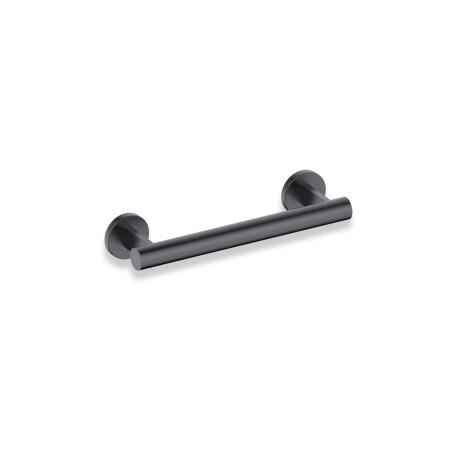 Pagalbinis turėklas žmonėms su negalia, Ø32, tiesus, PREMIUM – 30 cm / nerūdijantis plienas, matinis juodas #1