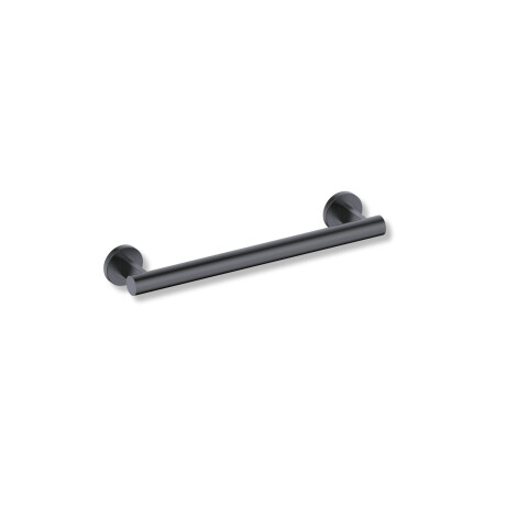 Pagalbinis turėklas žmonėms su negalia, Ø32, tiesus, PREMIUM – 40 cm / nerūdijantis plienas, matinis juodas #1