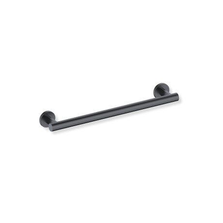 Pagalbinis turėklas žmonėms su negalia, Ø32, tiesus, PREMIUM – 50 cm / nerūdijantis plienas, matinė juoda spalva #1