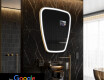 SMART Nereguliarus veidrodis su apšvietimu LED Z222 Google