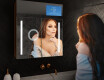 Smart vonios spintelė su LED veidrodžiu - L02 Sarah 66,5 x 72cm #10