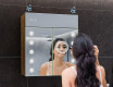 Vonios spintelė su LED veidrodžiu - l06 emily 66,5 x 72cm #7