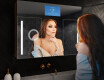 Smart vonios spintelė su LED veidrodžiu - L02 Sarah 100 x 72cm #10