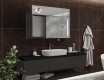 Smart vonios spintelė su LED veidrodžiu - L02 Sarah 100 x 72cm #11