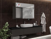 Smart vonios spintelė su LED veidrodžiu - L02 Sarah 100 x 72cm #11