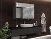 Smart vonios spintelė su LED veidrodžiu - L27 Sarah 100 x 72cm #11