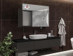 Smart vonios spintelė su LED veidrodžiu - L27 Sarah 100 x 72cm #11