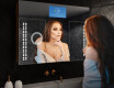 Smart vonios spintelė su LED veidrodžiu - L55 Sarah 100 x 72cm #10